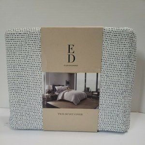 NWT Ellen Degeneres ED Twin Duvet Cover Levitt